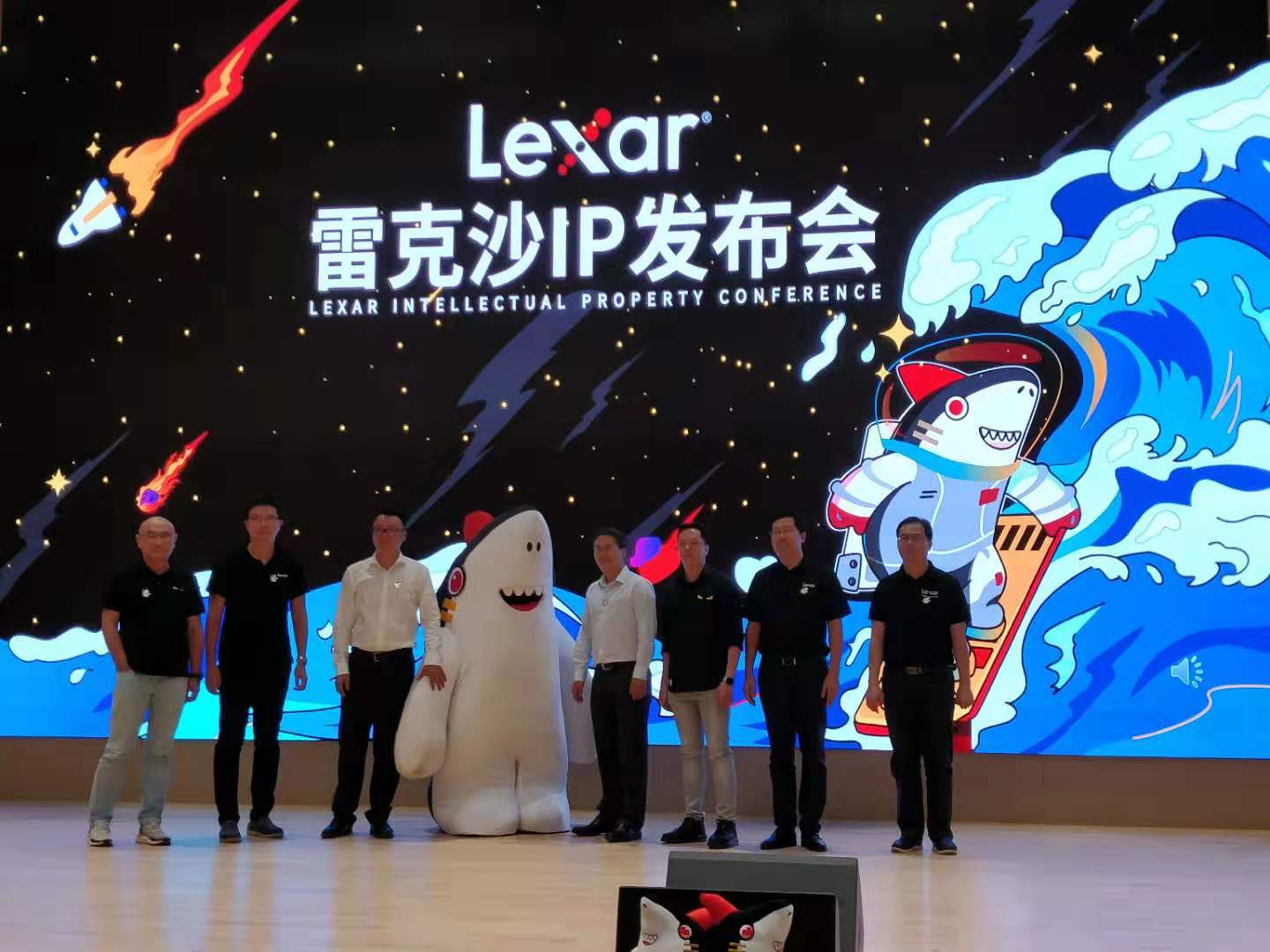 强化品牌！Lexar雷克沙推形象IP小鲨并发布三款新品